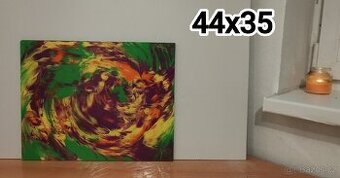 Obraz Akryl abstrakt pes
