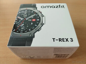Nové odolné hodinky Amazfit T-Rex 3 Black, originál balení - 1