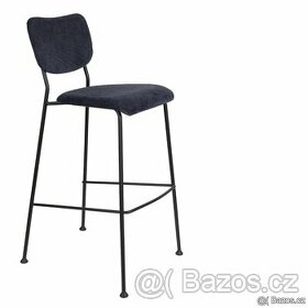 prodám tmavě modrou barovou židli