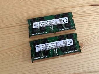 Operační paměťi SKHynix 16GB(32GB), DDR4, 3200Mhz