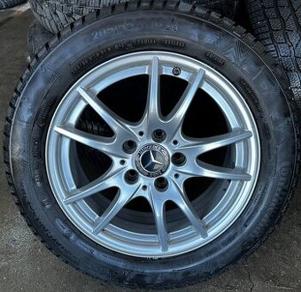 5x112 R16 6,5J ET49 Mercedes Benz + 205/55 R16 zimné