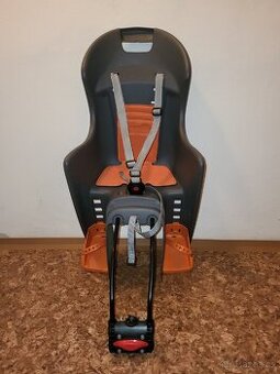 Dětská sedačka na kolo Polisport - oranžová - 1