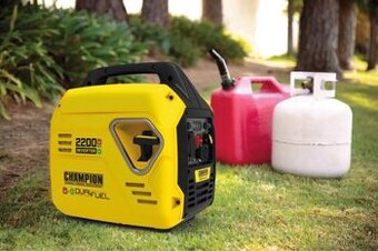 Generator Champion 2200 Dvoupalivový LPG/Benzin, 2,2 kW