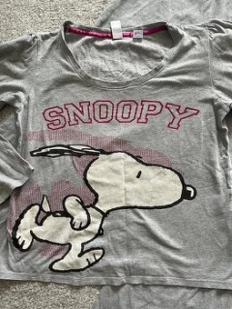 Dámské Snoopy pyžamo/domácí oblečení, vel,M, H&M