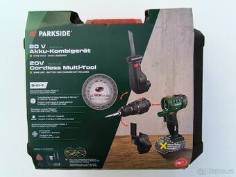 Parkside aku kombinované nářadí 3 in 1 PKGA 20-Li