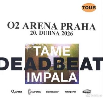 TAME IMPALA, VIP KLUBOVÉ PATRO, 20.4.2026O2 ARENA