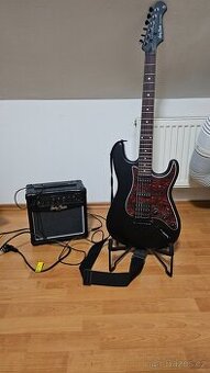 Kytara Harley Benton ST-20HSS a kombo HB-10G