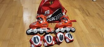 Kolečkové brusle Ferrari