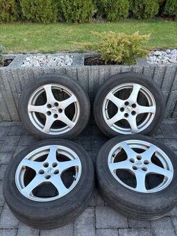 Alu kola 5x100 včetně letních pneu 205/55R16