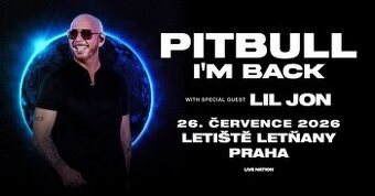 Pitbull - Praha Letňany 26. 7. 2026