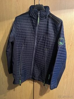 Tmavě modrá zimní/podzimní bunda