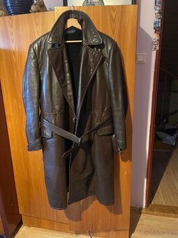Pánský kožený kabát