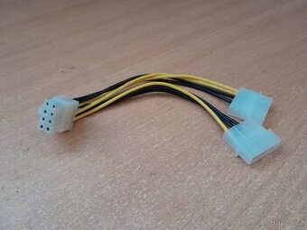 MOLEX KABEL REDUKCE 2x NA 8PIN IHNED K PRODEJI
