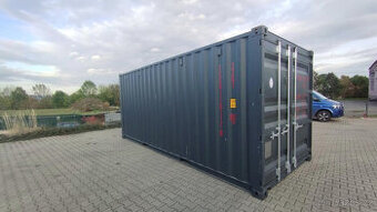 Lodní  20 ft kontejner po jedné cestě barva antracit