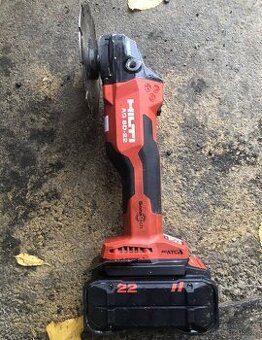 Aku úhlová bruska HILTI AG 6D-22 + baterie 22 V + nabíječka
