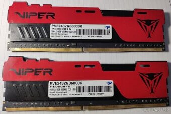Patriot Viper Elite II 32GB KIT DDR4 3600MHz CL20