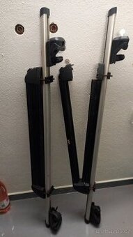 Střešní nosič + držák lyží Hakr