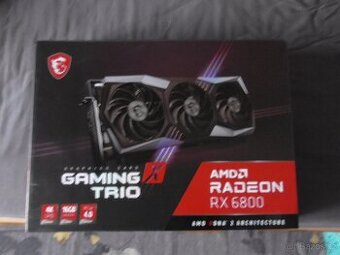 MSI amd Radeon RX 6800 Gaming trio 16gb gddr6