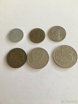 Konvolut Mince ČSFR