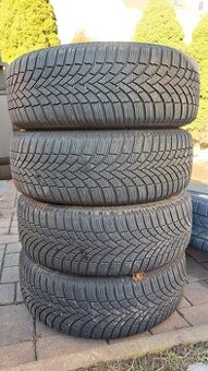 Kola zimní 16", VW, ŠKODA, SEAT, 5x112mm, pneu 205/60/16