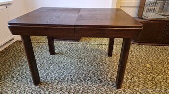 RETRO stůl - 120x86 (pravděpodobně rozkládací)