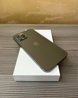 Apple iPhone 12 Pro Max 256GB šedý, TOP stav, baterie 100%