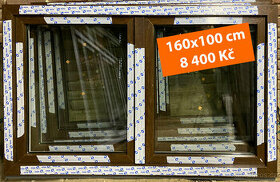 Nové plastové okno 160x100