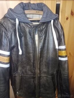 Kožená moto bunda