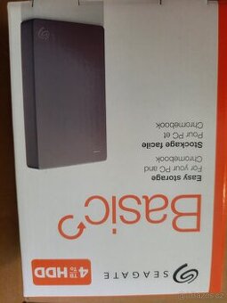 Seagate Basic Portable - 4TB, externí 2.5" HDD, USB 3.0
