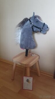 Hobby Horse značkový - Larden, velikost S, šedý