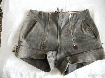 Kožené kraťasy