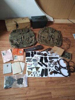 Válečné nálezy detektorem kovu a nálezy z půdy wehrmacht