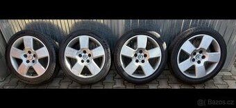Alu škoda letní kola superb 1 - 225/45 R17 , 5x112