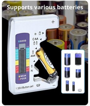 Digitální tester baterií