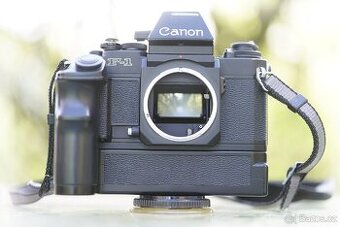 Canon New F-1 (F-1n) + AE Power Winder FN (1986) Canon FD