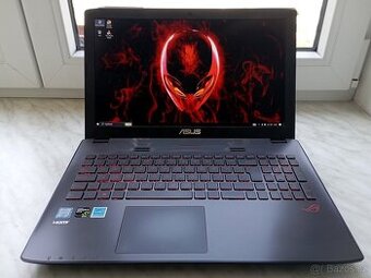 Asus ROG GL552VX-Herní i5(4xjádro)-Full HD-ssd+hdd-8g ddr4