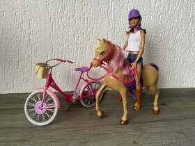 Barbie s koněm a kolem