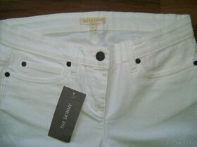 Luxusní bílé džíny Eileen Fisher - 1