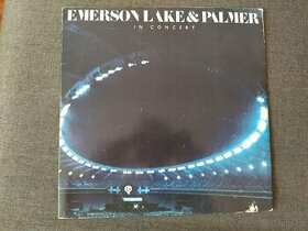 LP EMERSON LAKE & PALMER In Concert (1979 UK 8-track LP