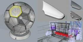 Konstrukce, 3D Tisk na zakázku, CNC výroba - 1