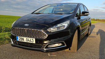FORD S-MAX VIGNALE 2.0 132KW,11/2016,FULL LED, KŮŽE,SERVISKA