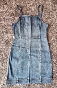 H&M džínové šaty 140