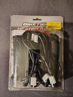 BikeTek- gripy, hefty, rukojeti vyhřívané na motorku, nové -