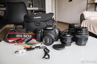 Canon eos 90D + objektivy