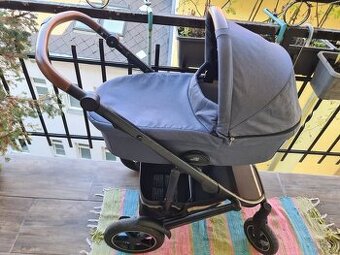 Kočárek Britax Römer Smile III – modrá trojkombinace
