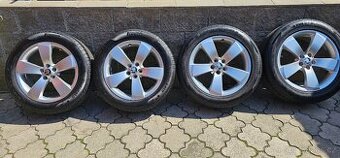 Originál alu Škoda Fabia 2 5x100 215/55 R17 - 6mm