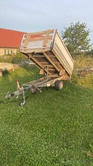 Sklopný přívěsný vozík 1,5 t - 1