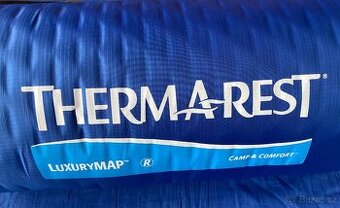 Thermarest LUXURYMAP Regular Poseidon Blue samonafukovací ka - 1