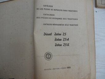 Zetor 25 katalog dílů