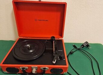 Gramofon s vlastním zesilovačem